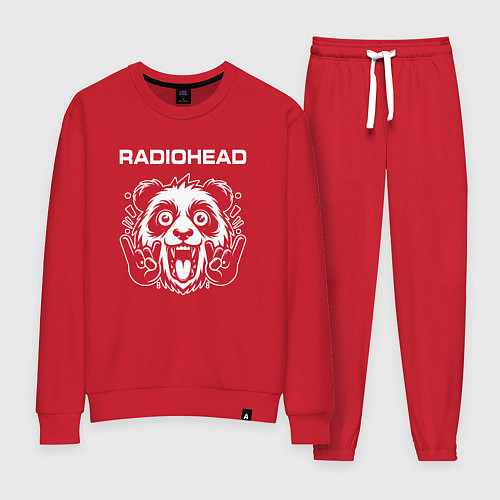 Женский костюм Radiohead rock panda / Красный – фото 1