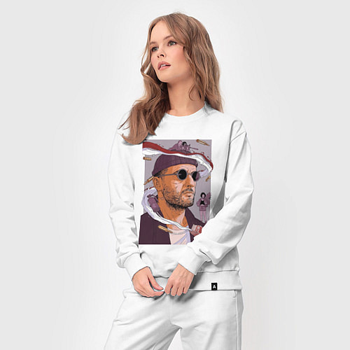 Женский костюм Киллер / Белый – фото 3