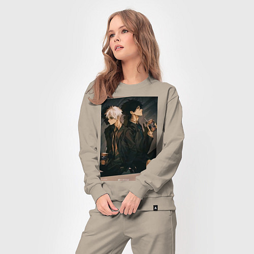 Женский костюм Гуан Лу Сяоши Чэн / Миндальный – фото 3