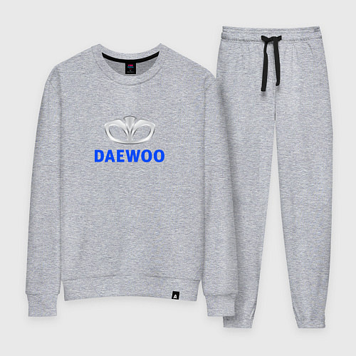 Женский костюм Daewoo sport auto logo / Меланж – фото 1