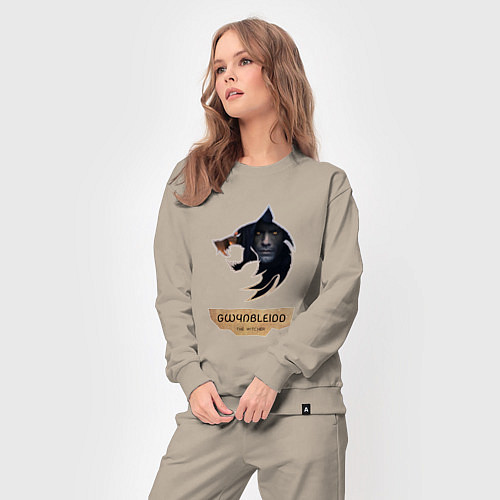 Женский костюм The Witcher - Gwynbleidd / Миндальный – фото 3