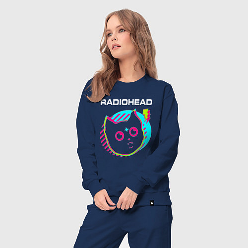 Женский костюм Radiohead rock star cat / Тёмно-синий – фото 3