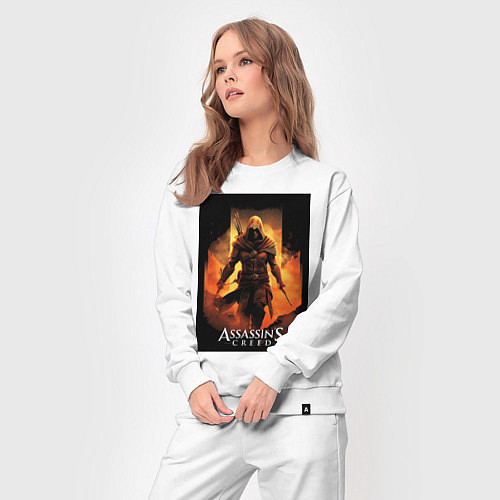 Женский костюм Assassins creed песочная буря / Белый – фото 3