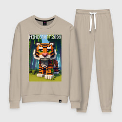 Женский костюм Funny tiger cub - Minecraft