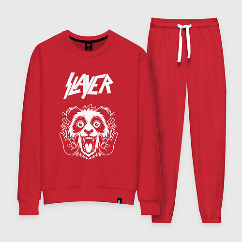 Женский костюм Slayer rock panda / Красный – фото 1