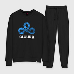 Женский костюм Cloud9 - blue cloud logo