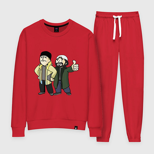 Женский костюм Vault Jay and silent Bob / Красный – фото 1