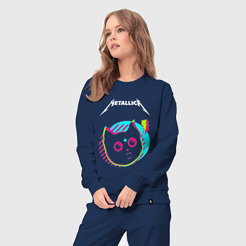 Женский костюм Metallica rock star cat / Тёмно-синий – фото 3