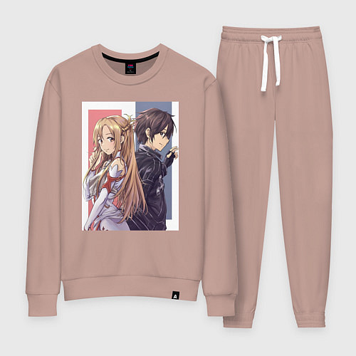 Женский костюм Мастера Меча Онлайн Асуна / Пыльно-розовый – фото 1