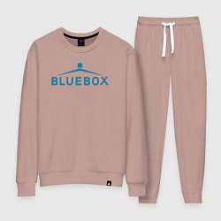 Костюм хлопковый женский Доктор Кто Bluebox, цвет: пыльно-розовый