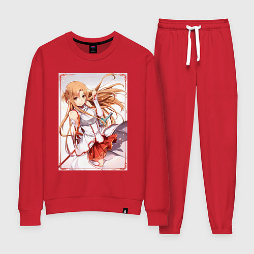 Женский костюм Асуна Юки мечница / Красный – фото 1