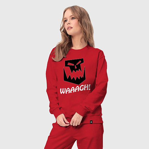 Женский костюм Warhammer waaagh / Красный – фото 3