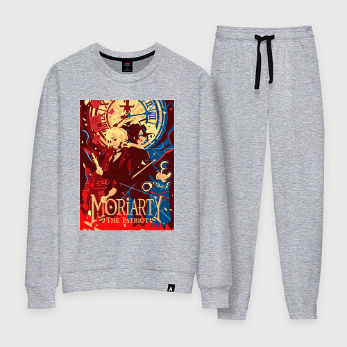 Женский костюм Уильям Джеймс Мориарти Шерлок Холмс / Меланж – фото 1