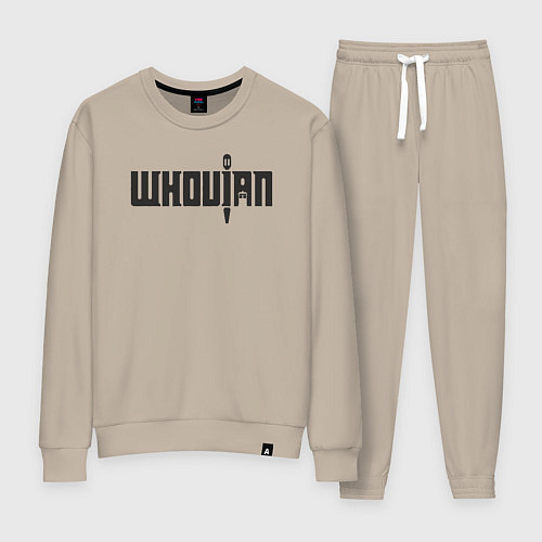 Женский костюм Whovian movie / Миндальный – фото 1