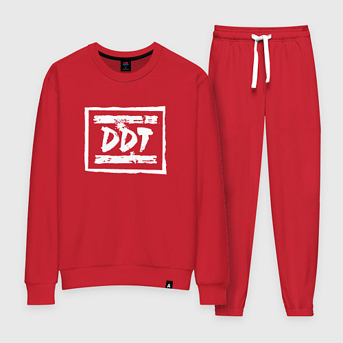 Женский костюм ДДТ - рок группа / Красный – фото 1