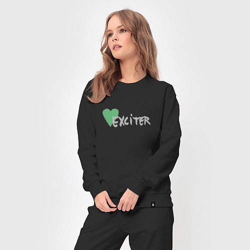 Женский костюм Depeche Mode - Exciter logos / Черный – фото 3