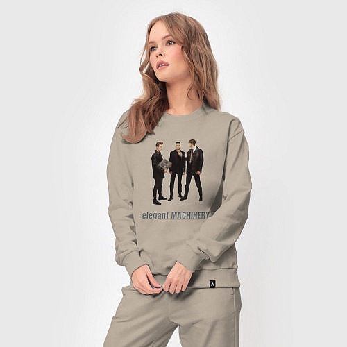 Женский костюм Elegant Machinery - A band / Миндальный – фото 3