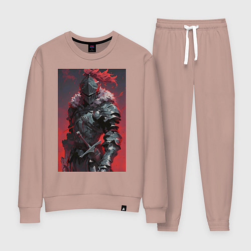 Женский костюм Убийца гоблинов воин / Пыльно-розовый – фото 1