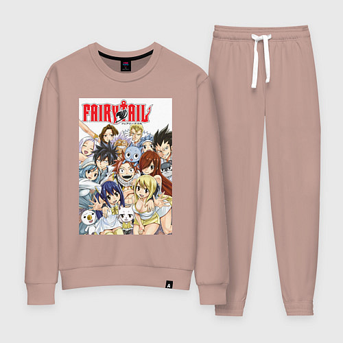 Женский костюм Хвост Феи Нацу Драгнил убийца драконов / Пыльно-розовый – фото 1