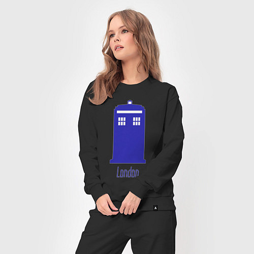 Женский костюм Tardis - London / Черный – фото 3