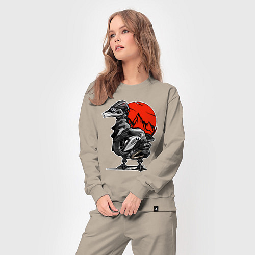 Женский костюм BMW GS Гусь / Миндальный – фото 3