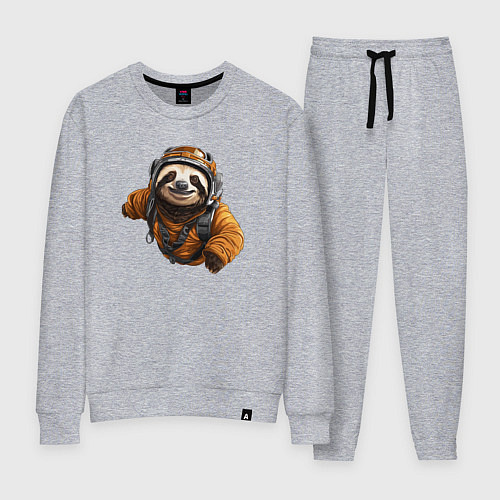 Женский костюм Ленивец-парашютист / Меланж – фото 1