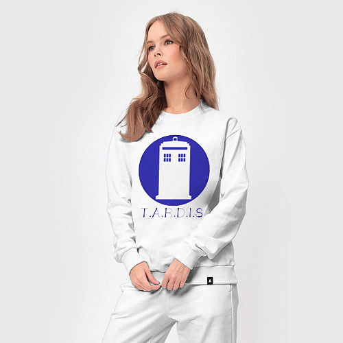 Женский костюм Blue tardis / Белый – фото 3