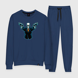 Костюм хлопковый женский Skeletor killer, цвет: тёмно-синий