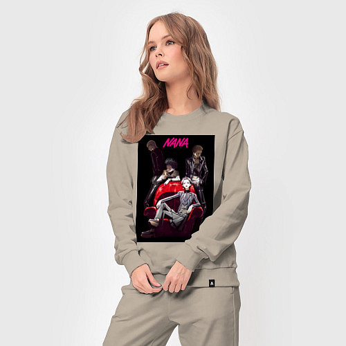 Женский костюм Нана Осаки группа / Миндальный – фото 3