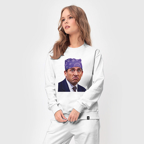 Женский костюм Prison mike Michael Scott офис / Белый – фото 3