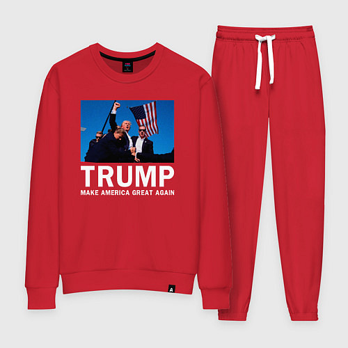 Женский костюм Дональд Трамп / Красный – фото 1