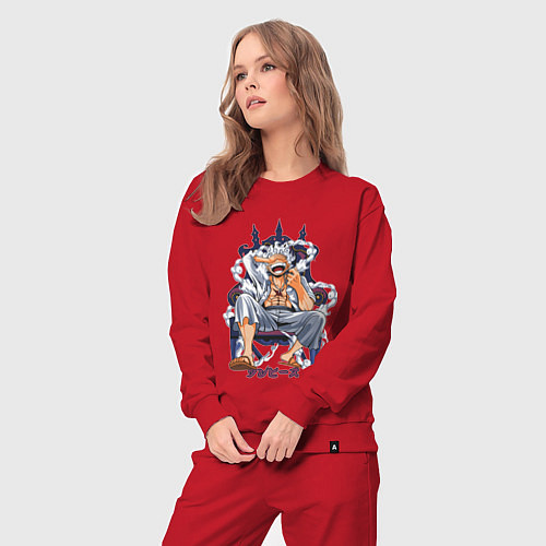 Женский костюм One piece дым smoke / Красный – фото 3