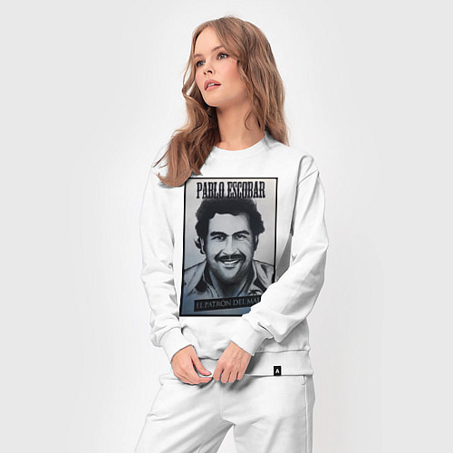 Женский костюм Escobar draw portrait / Белый – фото 3