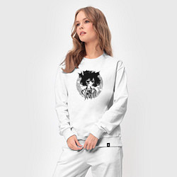 Костюм хлопковый женский Между светом и тьмой, цвет: белый — фото 2