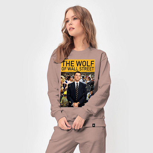 Женский костюм The wolf of wall street - Leo / Пыльно-розовый – фото 3