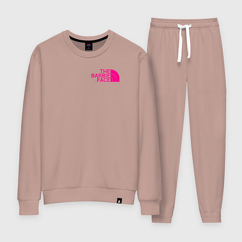 Женский костюм The barbie face / Пыльно-розовый – фото 1