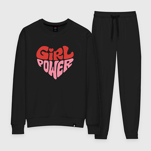 Женский костюм Girl Power / Черный – фото 1