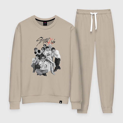 Женский костюм Stray Kids 6th Anniversary / Миндальный – фото 1