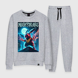 Женский костюм Nightmare - terrible Pikachu neon glow