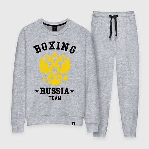Женский костюм Boxing Russia Team / Меланж – фото 1