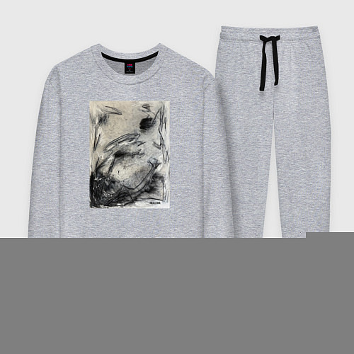 Женский костюм Graphic painting / Меланж – фото 1