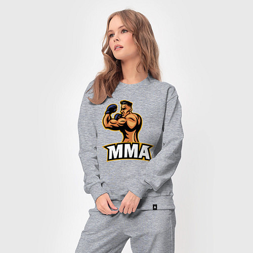 Женский костюм Fighter MMA / Меланж – фото 3