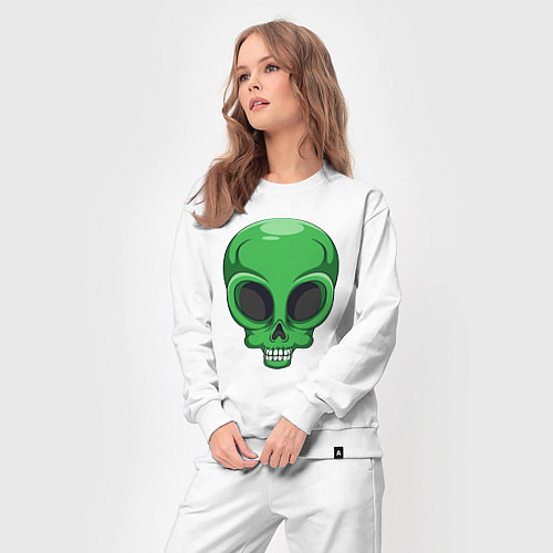 Женский костюм Green skeletor / Белый – фото 3