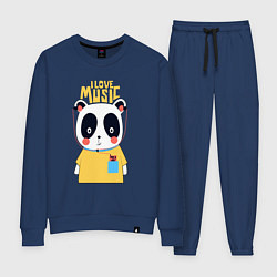 Женский костюм Панда - я люблю музыку