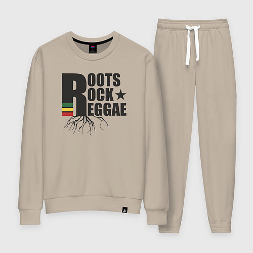 Женский костюм Корни рок регги / Миндальный – фото 1