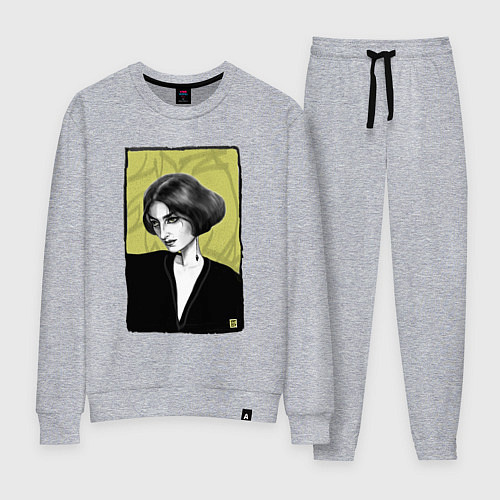Женский костюм Желтоглазая мадам / Меланж – фото 1