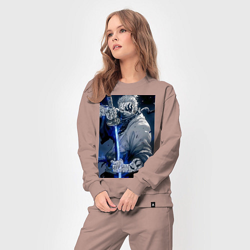 Женский костюм Ван-Пис Рюма Симоцуки / Пыльно-розовый – фото 3