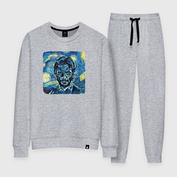 Костюм хлопковый женский Профессор на картине Ван Гога, цвет: меланж