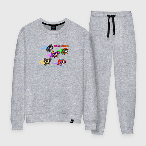 Женский костюм NewJeans album Get Up Minji Hanni Danielle Haerin / Меланж – фото 1