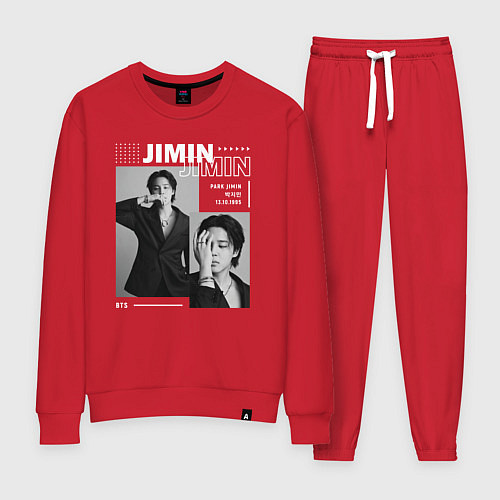 Женский костюм Park Jimin bts / Красный – фото 1
